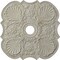 Ekena Millwork Flower Ceiling Medallion (Canopies up to 6 1/4"), 29"OD x 3 5/8"ID x 1 3/8"P, Pot of Cream Crackle CM29FWPCC - alternate 1